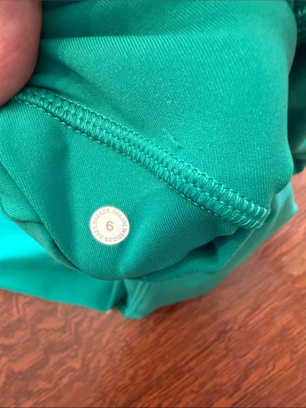Lululemon athletic High-Waist Teal Active Leggings size 6